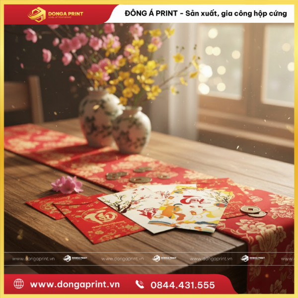 Quy trình in thiệp chúc mừng năm mới chuyên nghiệp tại Thiệp Xinh Online